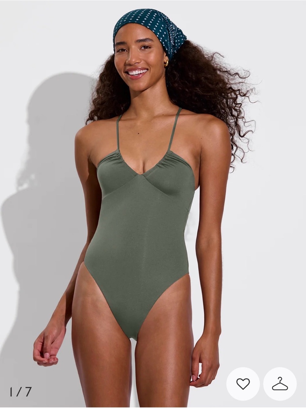 NWT | Left On Friday | Reef Suit in Agave Green One Piece Swimsuit - Size Small